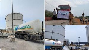 ‘ఆక్సిజన్ ఎక్స్‌ప్రెస్’.. 7 ఆక్సిజన్ ట్యాంకర్లతో విశాఖ స్టీల్ ప్లాంట్ నుంచి మహారాష్ట్రకు తొలి పయనం