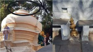 తిరుపతి ఉప ఎన్నిక వేళ: ఆలయాలపై దాడులు షురూ: హిందువుల మనోభావాలతో ఆటలా?: టీడీపీ