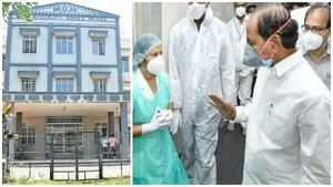 కరోనాపై పోరు: కేసీఆర్ జోరు -వరంగల్ ఎంజీఎం ఆస్పత్రికి సీఎం -కెప్టెన్ ఇంట్లో లంచ్