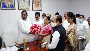 Surabhi Vani Devi : ఎమ్మెల్సీగా ప్రమాణ స్వీకారం చేసిన సురభి వాణీ దేవి...