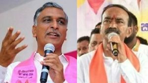 ఈటల వర్సెస్ హరీశ్: మొసలి కన్నీరు, రబ్బర్ స్టాంప్.. హాట్ కామెంట్స్