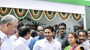 Vanijya Utsav 2021: విమర్శలకు వైఎస్ జగన్ మార్క్ చెక్: పీఎం మోడీ బొమ్మ
