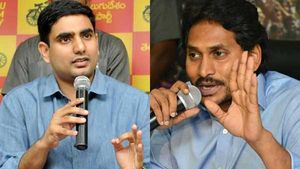 జగన్ భక్తిలో మునిగిపోతున్న డీజీపీ; ఏపీలో ఆ డ్రగ్స్ డాన్ ఎవరు ? నారా లోకేష్ సంచలన ట్వీట్