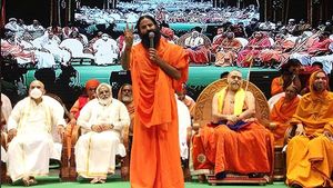 గోమాతను జాతీయ ప్రాణిగా ప్రకటించాలి: టీటీడీ జాతీయ గో సమ్మేళనంలో  బాబా రాందేవ్, స్వామిజీలు