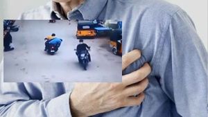  హతవిధి.. బైక్‌పై వెళ్తుండగా గుండెపోటు.. కుప్పకూలి..