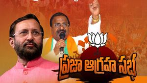 విజయవాడలో బీజేపీ ప్రజాగ్రహ సభ: వైసీపీ పాలనపై సమరశంఖం; పాల్గొననున్న ప్రకాష్ జవదేకర్ 
