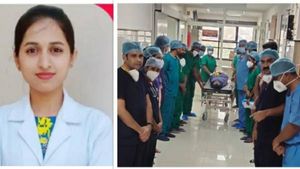  Lady Nurse: డ్యూటీలో కుప్పకూలిపోయిన నర్సు, అవయవాలు దానం, గానవికి మరణంలేదు ! 