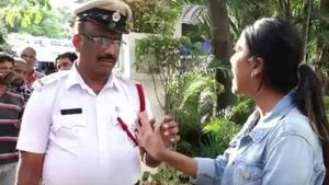  ఎమ్మెల్యే కూతురు తలపొగరు, పోలీసులపై చిందులు, మీడియాపై కూడా.. చివరికీ సారీ..