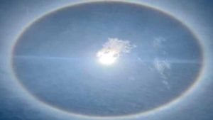 Sun Halo: సూర్యుడి చుట్టూ..: బెంగళూరు, హైదరాబాద్ తరువాత ఇప్పడిక్కడ