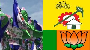 అమరావతిలో టర్నింగ్ పాయింట్ ? 75 కి.మీల కాషాయ పాదయాత్ర-టీడీపీ,బీజేపీ మధ్యలో జగన్ ?