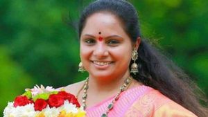 తిలక్  నా స్పూర్తి.!ఉద్యమంలో బతుకమ్మ వేడుకలు కీలకంగా మారాయన్న కల్వకుంట్ల కవిత.!
