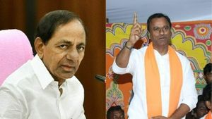 బీఆర్ఎస్ తో దేశాన్ని గెలుస్తావా? ముందు నాపై గెలువు కేసీఆర్: కోమటిరెడ్డి రాజగోపాల్‌రెడ్డి సవాల్!!