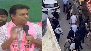 video: అమిత్ షా చెప్పులు మోసి, దేవుడి వద్ద ప్రమాణమా: కేటీఆర్