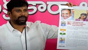 షర్మిలకు బాల్క సుమన్ తీవ్ర హెచ్చరిక