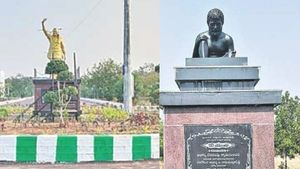 యోగి వేమన స్ధానంలో  వైఎస్సార్ విగ్రహం- సీఎం సొంత జిల్లా యూనివర్శిటీలో- విద్యార్ధి సంఘాల ఫైర్