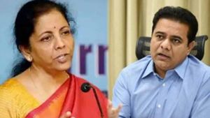 మోడీ వాగ్ధానాలకు టైమొచ్చిందంటూ నిర్మలా సీతారామన్‌కు కేటీఆర్ లేఖ 