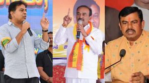 ఎందుకు రాలేదు? పిలిస్తేగా వచ్చేది?: కేటీఆర్, ఈటల మధ్య మాటలు, రాజా‌సింగ్ డ్రెస్సుపై.!