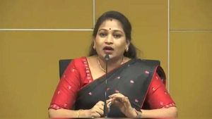 సజ్జల కుమారుడిపై సైబర్ క్రైమ్ కు టీడీపీ నేత వంగలపూడి అనిత ఫిర్యాదు..