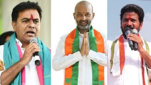  బండి సంజయ్, రేవంత్ రెడ్డిపై కేటీఆర్ కొరడా- జాయింట్‌గా