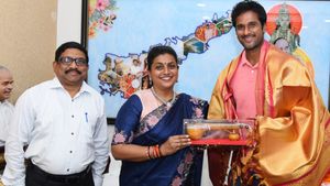 టూరిస్ట్ మినిస్టర్ అన్నారుగా.. 21వేల కోట్ల పెట్టుబడులు తెచ్చా- రోజా ప్రకటన..