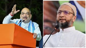 Amit shah VS Owaisi:ముస్లిం రిజర్వేషన్ల వ్యాఖ్యలపై అమిత్ షాకు ఓవైసీ ఛాలెంజ్..! 