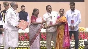 కేంద్ర జాతీయ అవార్డులను గెలుచుకున్న తెలంగాణ.!గర్వంగా ఉందన్న మంత్రి ఎర్రబెల్లి.!