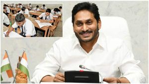 పదో తరగతి పరీక్ష రాస్తున్న అభ్యర్ధులకు వైఎస్ జగన్ గుడ్ న్యూస్..
