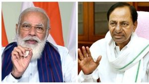 ప్రధాని సభలో సీఎం కేసీఆర్ కు 7 నిమిషాల సమయం: ఏం జరుగుతోంది..!!