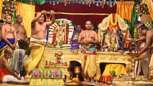 వైభవంగా సీతారాముల కల్యాణం..!!