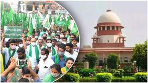 సుప్రీంకోర్టులో వెనక్కి తగ్గిన అమరావతి రైతులు..!