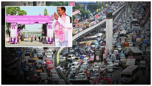 తెలంగాణ ఆవిర్భావ వేడుకలు: హైదరాబాద్‌లో ఈ రూట్లలో ట్రాఫిక్ ఆంక్షలు, మళ్లింపులు