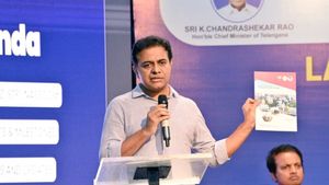  2014 చెప్పాం.. ఇప్పుడు చేసి చూపించాం: ఐటీలో హైదరాబాద్ దూసుకెళ్తోందంటూ కేటీఆర్