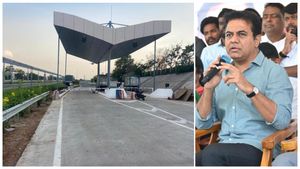 శంషాబాద్ నుంచి మూసీ వరకు ఎక్స్‌ప్రెస్ వే: మోడీ తీపికబురు చెప్పాలన్న  కేటీఆర్