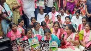రాహుల్ జీ! మీరు అదే అనుకుంటున్నారా?: రేవంత్, కాంగ్రెస్‌పై విరుచుకుపడ్డ కవిత, భారీ ధర్నా