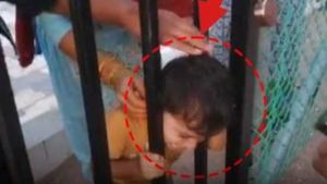 Boy: గేటు గ్రిల్స్ లో ఇరుక్కున్న బాలుడి తల..