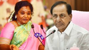 నన్ను కట్టడి చేయలేరు, కేసీఆర్ ను చూసి నేర్చుకున్నా - గవర్నర్ తమిళసై..!!