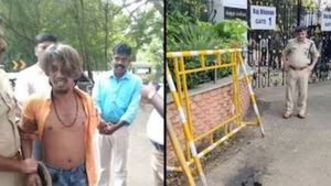 రాజ్ భవన్‌పై పెట్రోల్ బాంబు దాడి: నిందితుడి అరెస్ట్