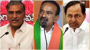 తొక్కిపడేస్తాడట!: మంత్రి హరీశ్ రావుపై ఈటల రాజేందర్‌ ఫైర్, కేసీఆర్‌పై పోటీ అందుకే