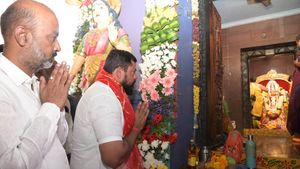  మహాశక్తి ఆలయంలో రాజాసింగ్ షాకింగ్ సంకల్పం!!