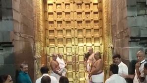తెరచుకున్న శ్రీవారి ఆలయ `మహాద్వారం`..!!