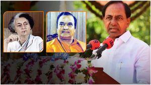 ఇందిరమ్మ రాజ్యం బాగుంటే ఎన్టీఆర్ పార్టీ ఎందుకు పెట్టారు: సీఎం కేసీఆర్ 