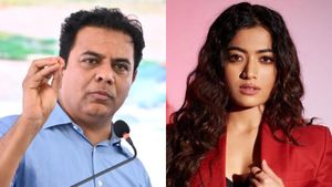 అవమానకర చర్య: రష్మిక మందన్న డీప్ ఫేక్ వీడియోపై కేటీఆర్ స్పందన