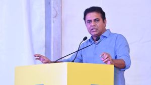  KTR: హైదరాబాద్‍లో  ఒలింపిక్స్ నిర్వహించాలని లక్ష్యంగా పెట్టుకున్నామన్న కేటీఆర్..