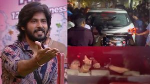 బిగ్ బాస్ కంటెస్టెంట్ అమర్‌దీప్ కారుపై పల్లవి ప్రశాంత్ ఫ్యాన్స్ దాడి: ధ్వంసం