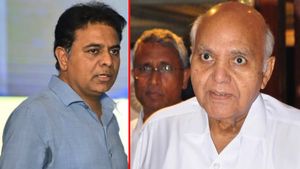  కేటీఆర్‌కు లేఖ రాసిన రామోజీ రావు..!!