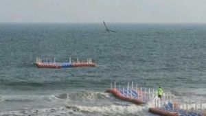 floating bridge: ప్రారంభమైన మరుసటి రోజే తెగిపోయిన ఫ్లోటింగ్ బ్రిడ్జి