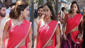  శ్రీవారి సన్నిధిలో జాన్వీ: తోడుగా శిఖర్..