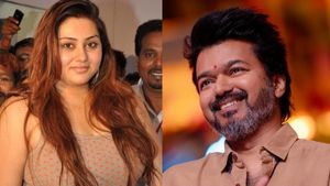 హీరో విజయ్ తెలివైనవాడు, అందుకే నేను దళపతి మీద పోటీ చేస్తా, గ్లామర్ డాల్, పొలిటికల్ లీడర్ ! 
