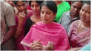 వైఎస్ భారతికి షాక్.. ఆ వీడియోతో టీడీపీ సంచలన పోస్ట్