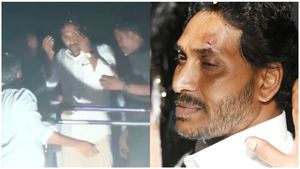 వైస్ జగన్ పై రాళ్ల దాడి, స్పందించిన ప్రధాని మోదీ, చంద్రబాబు, స్టాలిన్, కేటీఆర్ ! 